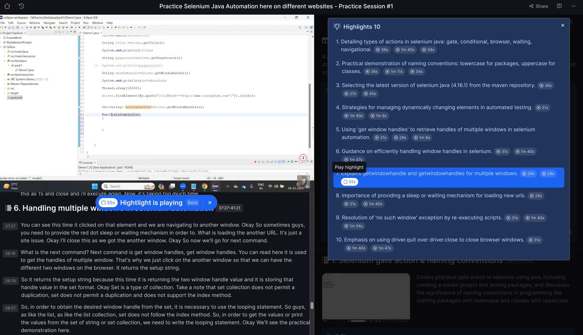 Brucewong_Tech's tweet photo. ✨Free on July 10 - Practice Selenium Java Automation Here

Part 1:https://t.co/HOMB3EQu3j

Part 2:https://t.co/hupUYeQljp

Part 3:https://t.co/JScfRE4Ukb

Part 4:https://t.co/RZLakB686L

Part 5:https://t.co/jflRH3hY2O

Part 6:https://t.co/RAC2F3Ng5G

Part 7:https://t.co/yqiZEPcPm2

Part 8:https://t.co/pqFWu0sW0b

Part 9:https://t.co/931WpZqBq5

Part 10:https://t.co/tWvZ4gUiTO

Part 11:https://t.co/wYOxN8waLY

Part 12:https://t.co/cOh0w9PR69

Part 13:https://t.co/yBQgTUU5Pz

Part 14:https://t.co/80FaG0iznw

Part 15:https://t.co/67rf9fWU5O

Part 16:https://t.co/Ot98z8z9ph

Part 17:https://t.co/maDMQhrDVU

Part 18:https://t.co/6S2pGDrRyh

Part 19:https://t.co/fzDiXIiNu3

Part 20:https://t.co/vnZKS3gimp

Part 21:https://t.co/OAiyPsm5wS

Part 22:https://t.co/w2nFCPQ0xL

Part 23:https://t.co/Cp1aa6sAQr

Part 24:https://t.co/zyqwVcuL32

Part 25:https://t.co/Bv2qwLLrXv