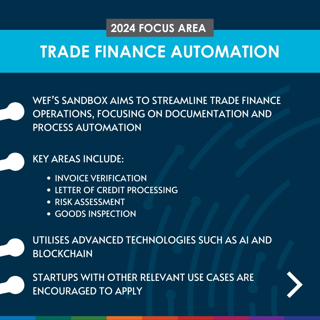 tradefinglobal's tweet image. 📣 Invitation to apply: TradeTech Regulatory Sandbox

👉 Apply Now: tradetechglobal.org/sandbox

#startups #tradetech #sandbox