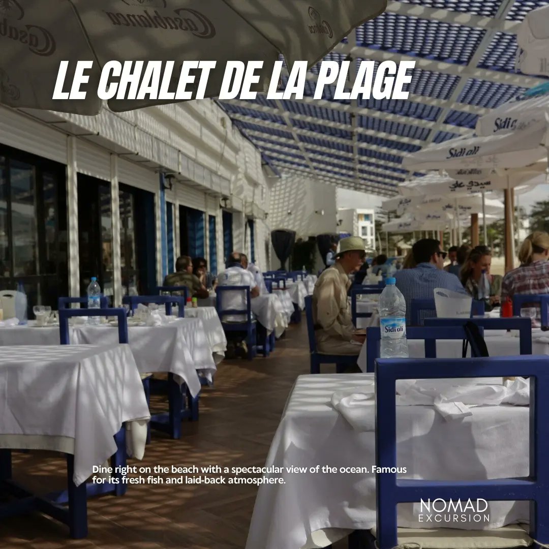 nomad_excursion's tweet photo. 🏖️ Le Chalet de la Plage  
Dine right on the beach with a spectacular view of the ocean. Famous for its fresh fish and laid-back atmosphere. #LeChaletDeLaPlage #BeachsideDining #FreshFish @nomadexcursion https://t.co/bZBH5OfygP