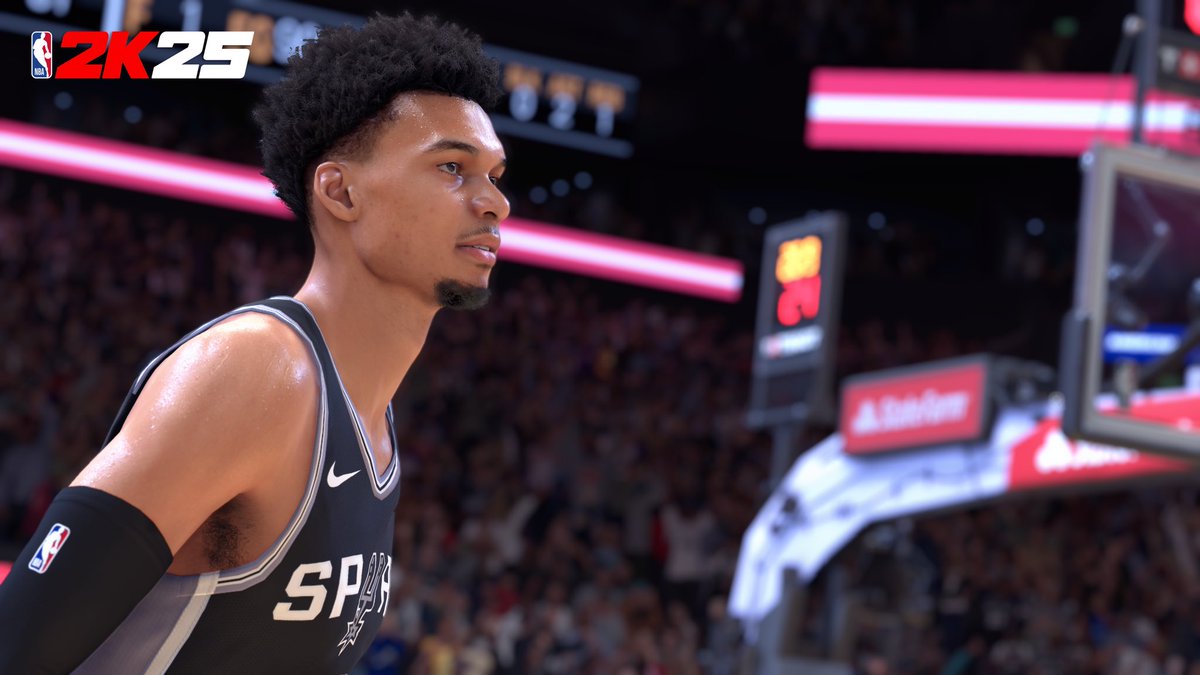2kmoddingcmty's tweet photo. First look at Wemby in NBA 2K25 #NBA2K25 on next gen https://t.co/rpqyBO3vlP