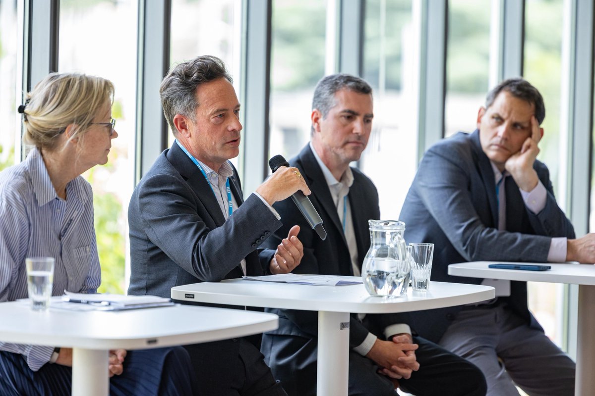Gigaglobal's tweet photo. How can governments, international funding organizations and intergovernmental organizations support sustainable financing models for school connectivity? 🛜
A panel of experts unpacked the investment puzzle for countries engaged with @Gigaglobal at the #GigaConnectivityForum. https://t.co/vgtMr7RUnj