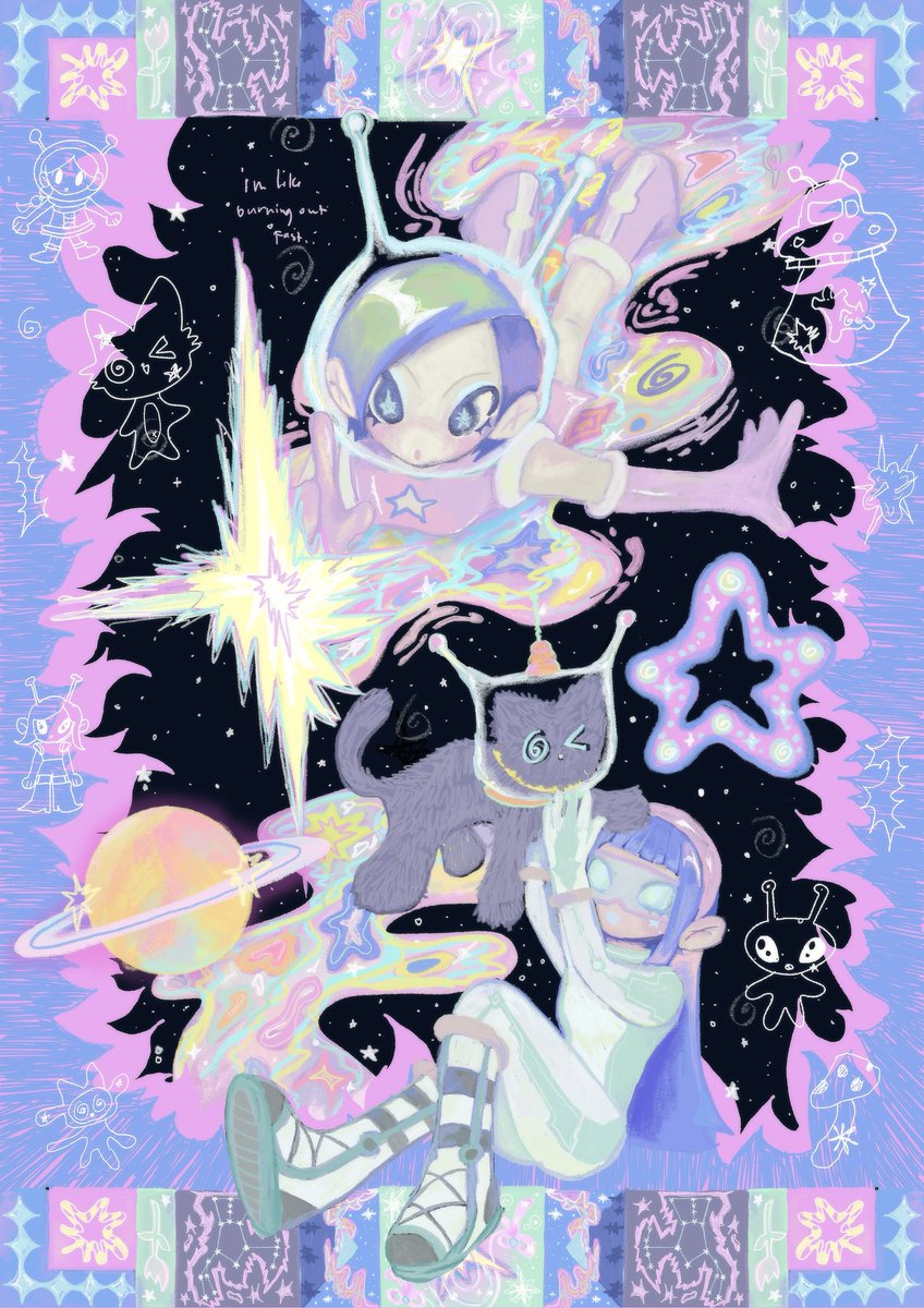 satur9s's tweet photo. ✮₊ 🪐 ⊹🪽 #PortfolioDay !!! https://t.co/ddpzhZ2uev
