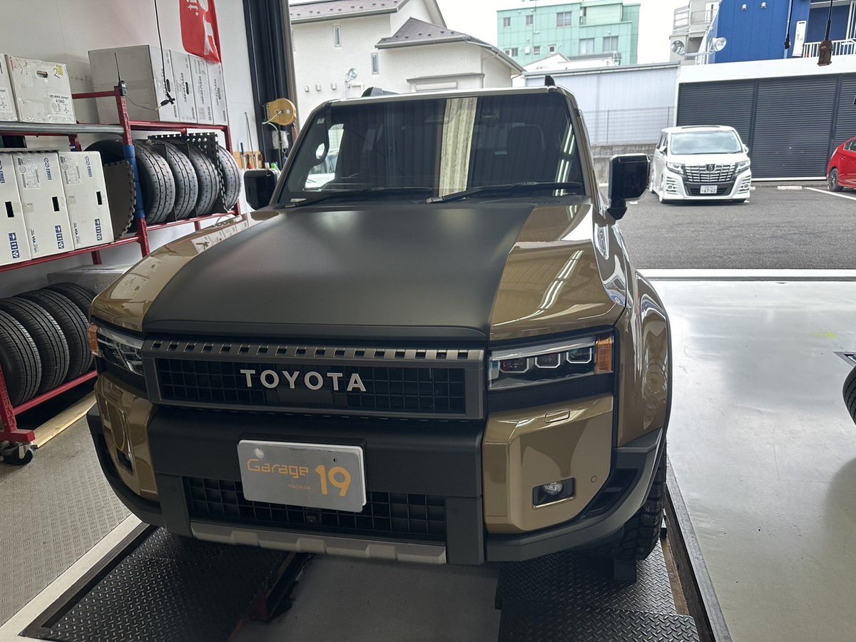 MasatakaBandoh's tweet photo. お客様のカッコいい
#ランクル250
もちろんタイヤは
#GEOLANDER
ホイールは
#スーパースター
サイズも色もお客様指定の
センスの良さ
ガレージ19では
お客様にあったカスタマイズを展開しています!
0427934050
ヨコハマタイヤと#SUPERSTAR
いーね! https://t.co/qMzUypV1Kr