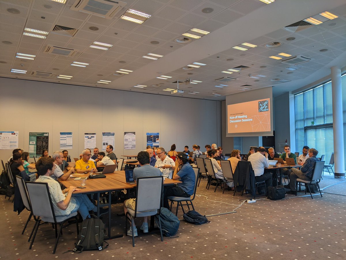 Very fruitful discussions ongoing at our <a href="/COSTprogramme/">COST</a> COST Action CA22133 PLANETS <a href="/cost_planets/">COST Action PLANETS: costactionplanets.bsky.social</a>
