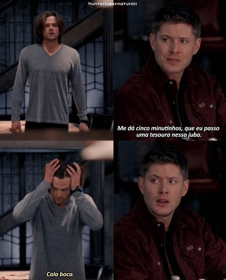 “ 5 minutinhos eu passo a tesoura nessa juba”