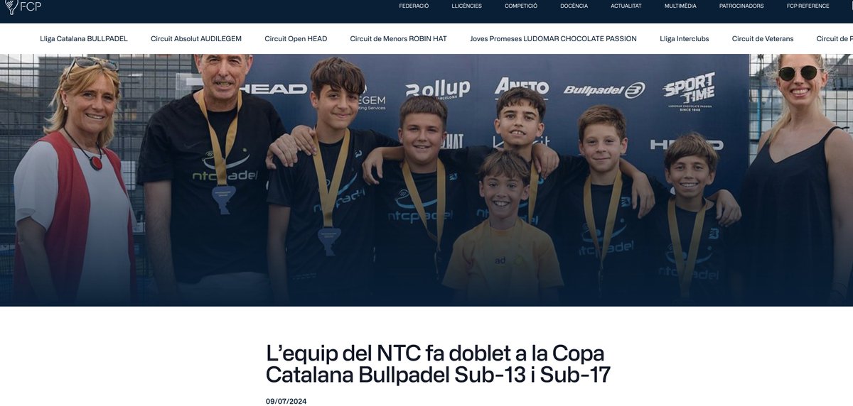 ntcpadel's tweet photo. 🗞️ Aquí puedes leer la noticia en el Newsweek de la @FCatalanaPadel  :

https://t.co/Y4qa1Asaqn

Canal : 👉 https://t.co/L00kT81tHA https://t.co/tsBUPthzHU