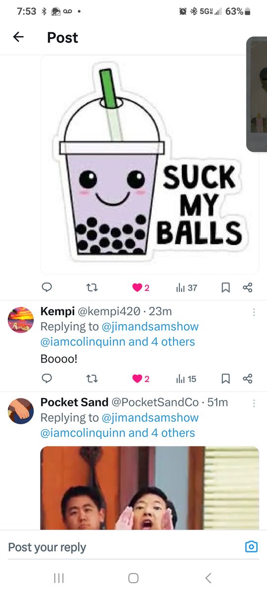 unclepaul123abc's tweet photo. @jimandsamshow @iamcolinquinn @1keithrobinson @robertkelly @StevenWright @SIRIUSXM Why is @jimandsamshow hiding comments ? https://t.co/snrSylFEuO
