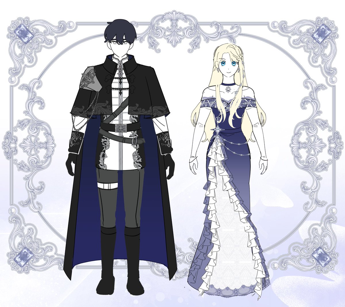 23화 복장은 나름대로 맞춰 입은거라 붙여놓고 싶었다네요😊