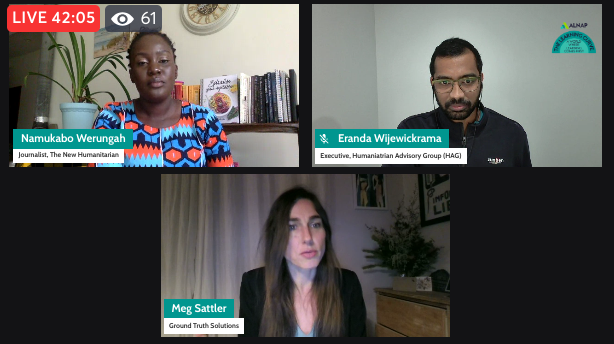 Brilliant discussion on institutional cultures and the competitive funding environment inhibiting collective learning in the humanitarian sector. 
Moderated by <a href="/newhumanitarian/">The New Humanitarian</a> journalist @Namukabo.
#TheLearningCurve
#WithLearningComesChange