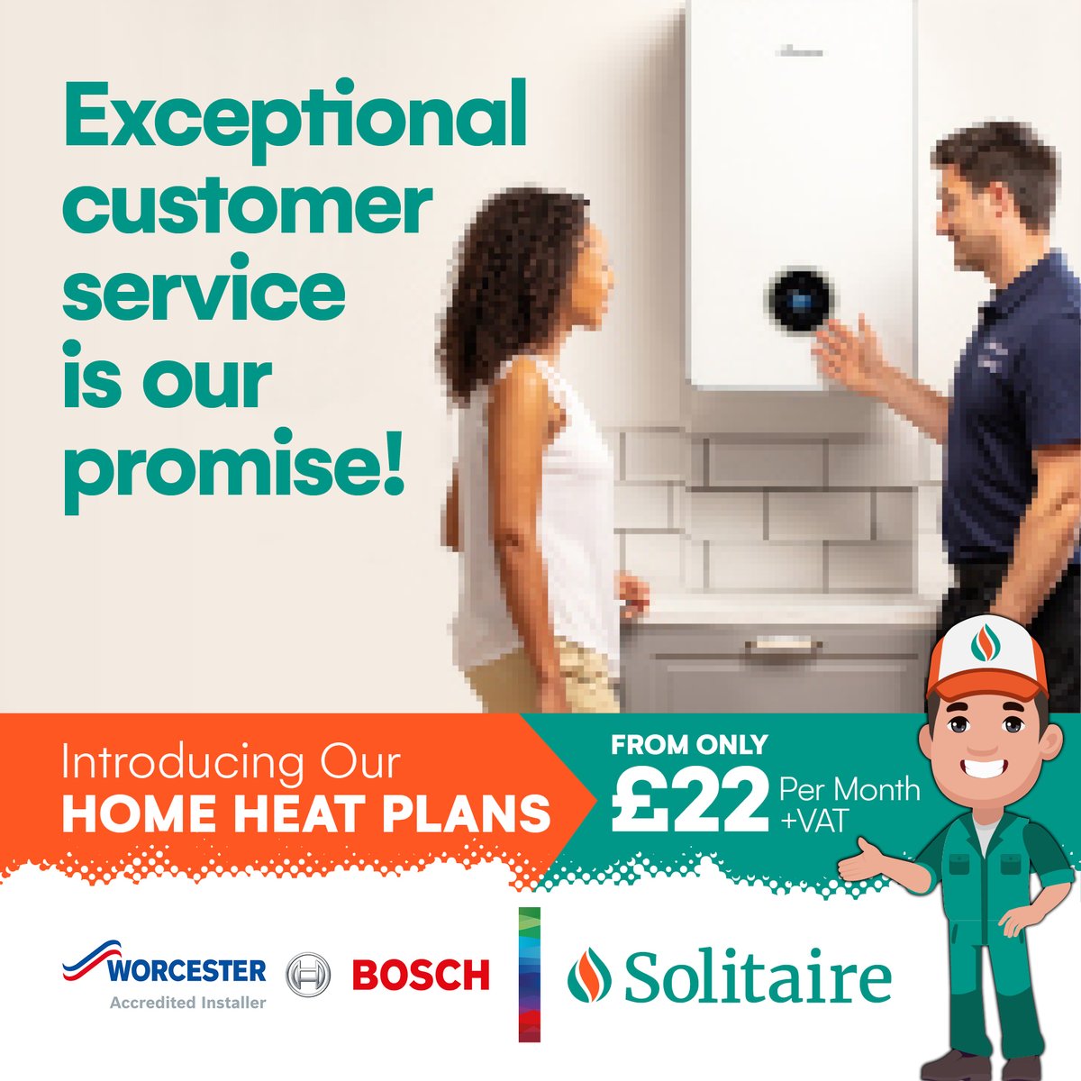 SolitaireLtd's tweet image. 🏆 Exceptional customer service is our promise!

Join our Heat Plans and experience the best in home maintenance with no long waits and quality fixes. Plans start at £22/month. 🌟🔧

Learn More: solitairegrp.com/heat-plans/

#TopService #CustomerFirst #SolitairePlumbing #HeatPlans