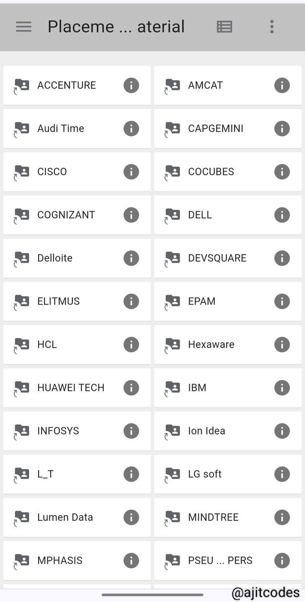 All Companies Placement Materials🔥😱

JUST FREE OF COST!!

Simply:

1. Follow (So that I can DM)
2. Like and Repost
3. Comment "placement" to receive your copies