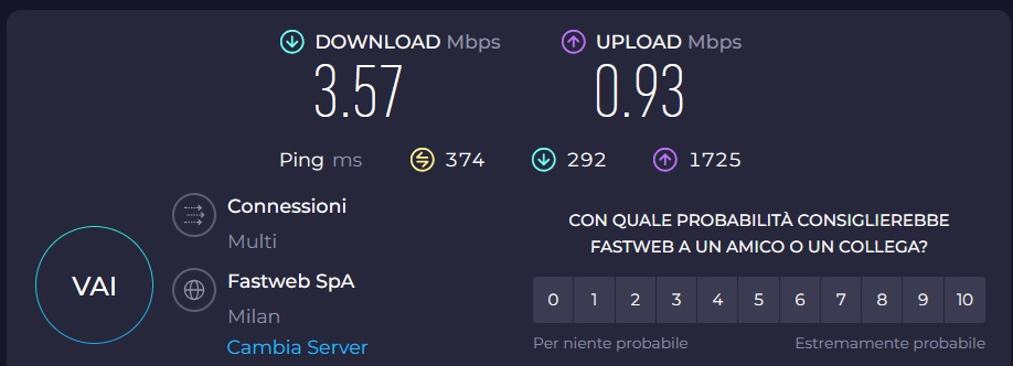 fabietto68's tweet photo. Eh, ma deve usare il nostro test, eh ma deve usare il cavo, eh ma a noi risulta 12 mega. 

12 mega!!! #fastweb #giustificazioni #connessioni #divariodigitale https://t.co/3jt7ftTnMr