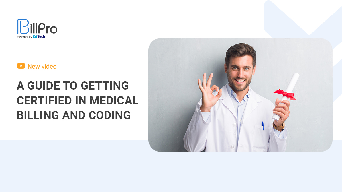 BillPro_by_iSi's tweet image. If you are interested in becoming a #CertifiedCoder in the healthcare industry, a #MedicalBilling and coding certification can help you begin a career in this field.
Watch this video to learn more about how to get certified in medical billing: vist.ly/3db8e