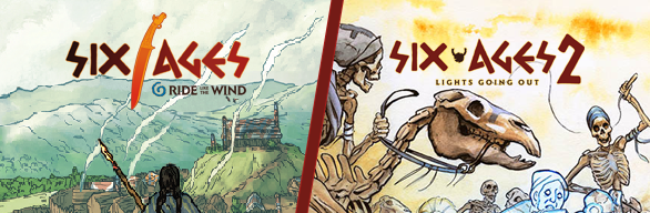 Fan of King of Dragon Pass or Runequest? 

The Six Ages series takes place in the same world as Runequest and is made by the same creator  of KoDP!

AND both games are sale now on Steam!
