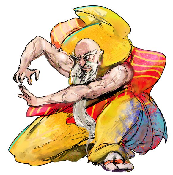 「ライブアライブ功夫編より謎のイーペイコウチャレンジ 」|バイトのイラスト