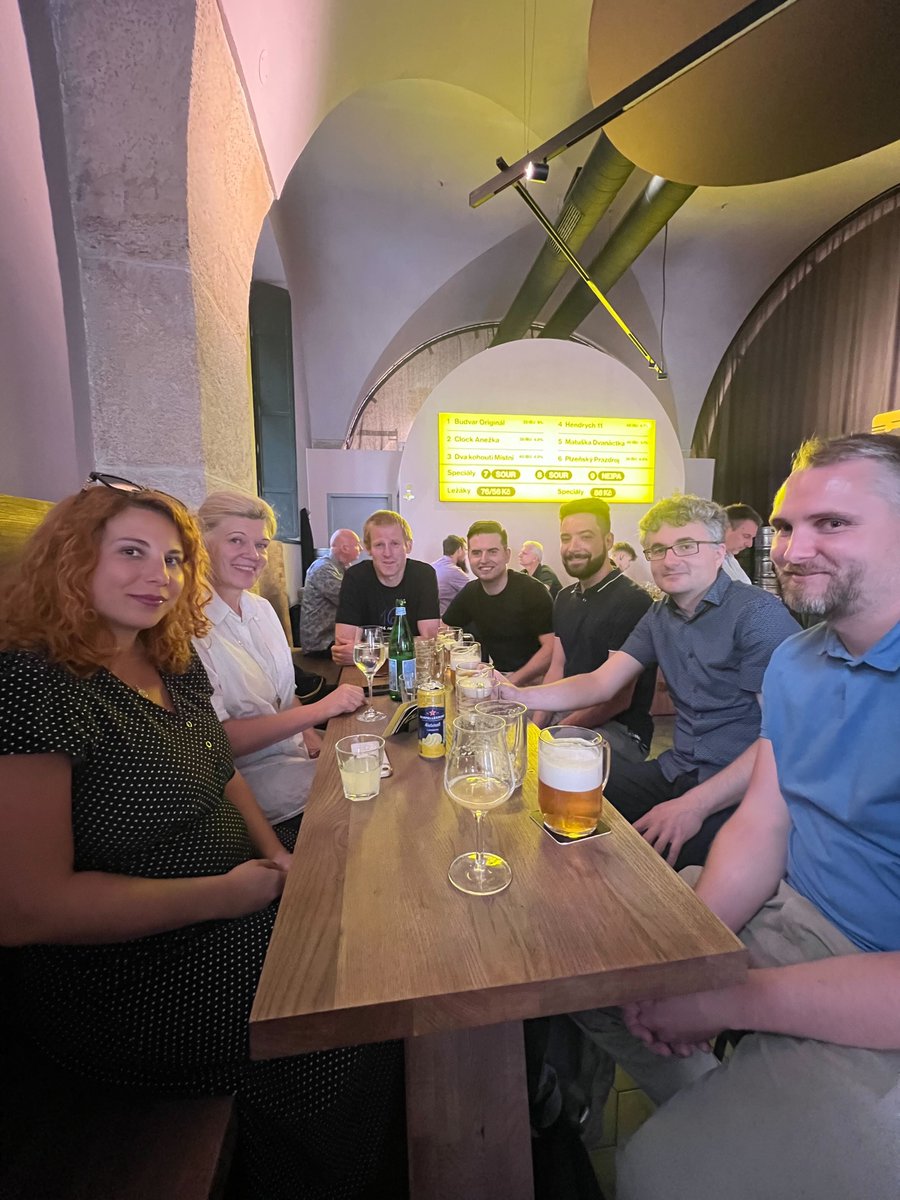 collibra's tweet image. Our team in Prague was excited to host Collibra’s CTO, Madalina Tanasie, and senior engineering leader, Birgit Van Diest. 

Their visit was filled with engaging discussions about Collibra’s future, growing our team locally, and brainstorming future initiatives. 
 
#OneCollibra