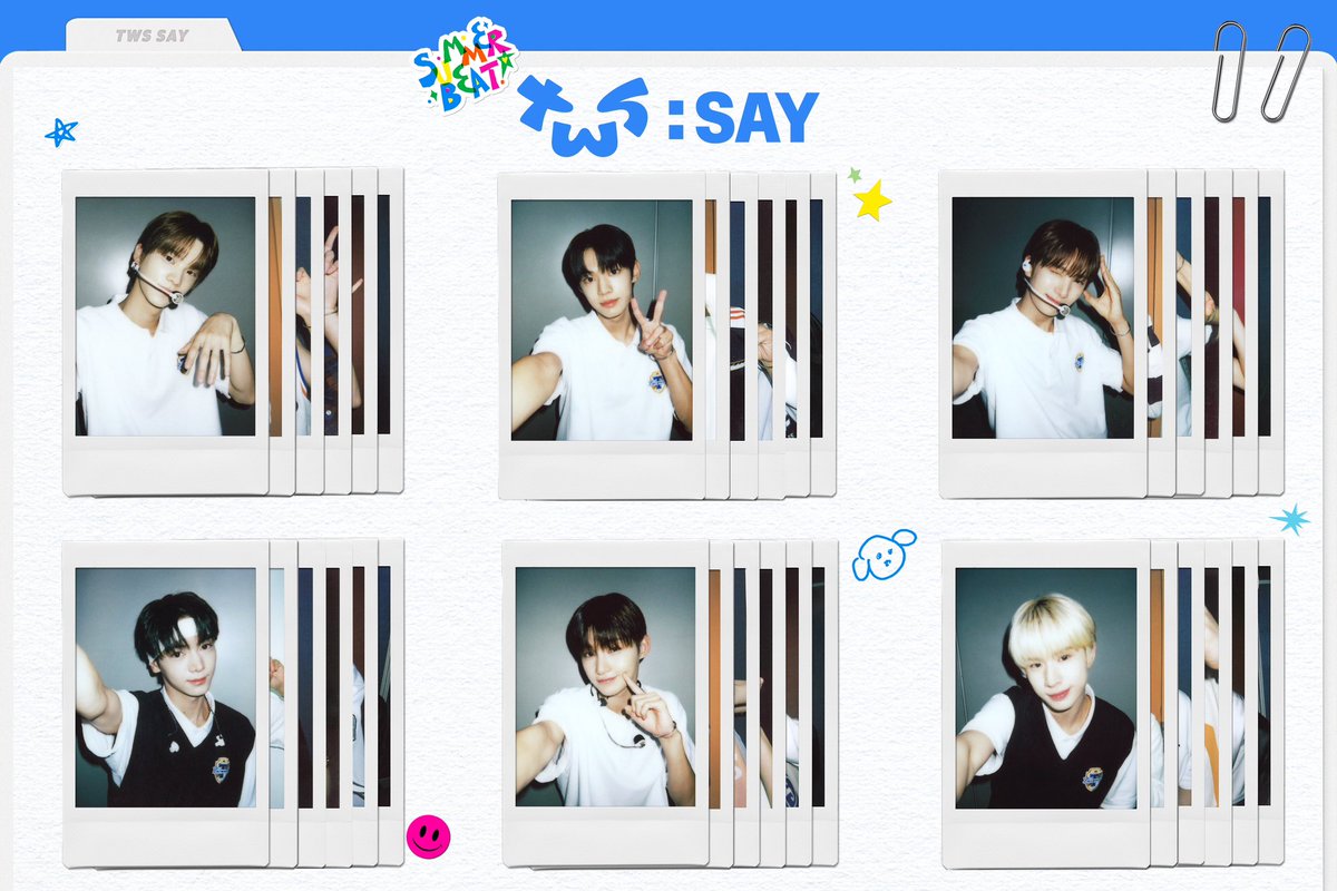 TWS_PLEDIS's tweet photo. TWS (투어스) TWS:AY 📝 ‘SUMMER BEAT!’ 음악방송 #2
https://t.co/8NPi4YY0Bo
#TWS #투어스 #247WithUs
#SUMMER_BEAT
#TWSAY https://t.co/VWh16M7ypu