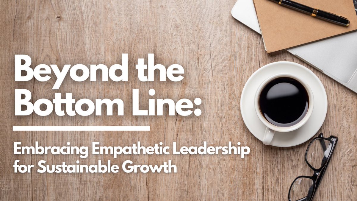 XperienceWillow's tweet photo. "As organizations navigate the complexities of 2024, adopting an empathetic approach to #leadership can be a pivotal strategy for enhancing #employee #engagement, #productivity, and overall organizational success." #empathy https://t.co/O9RA9u4hho https://t.co/paQCYltZIK
