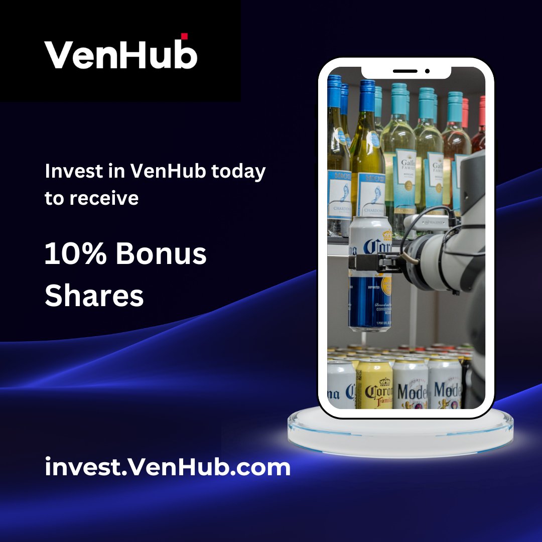 Venhubai's tweet photo. 🚨 Only 5 Days Left! 🚨

Get 10% Bonus Shares when you invest in VenHub. Offer ends July 15th! Don't miss out on being part of the retail revolution.

🔗 https://t.co/YLr0xyhmgs

#VenHub #Invest #Technology https://t.co/AANtcPuoCT