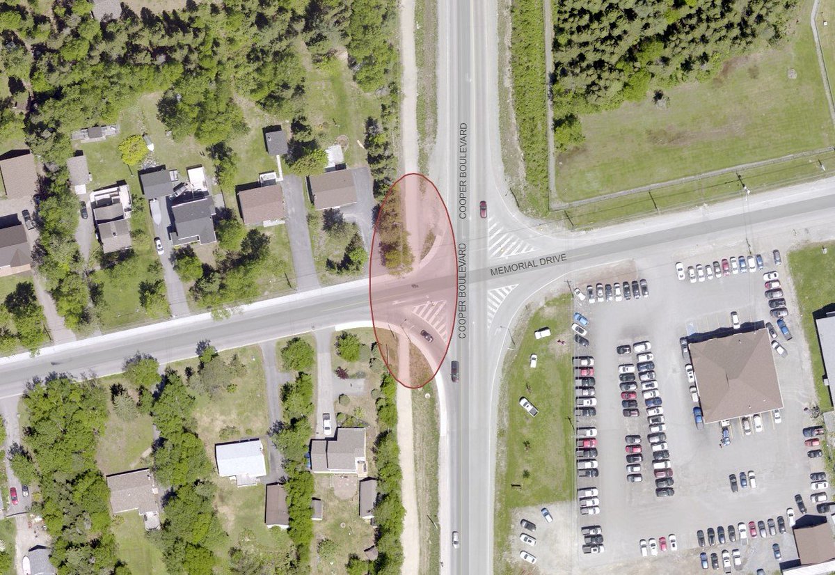 townofgander's tweet photo. On Friday July 12, 2024, there will be a road closure affecting the turn from Memorial Drive onto Cooper Blvd.  

There will also be a water shut off effecting 2B to 30 Memorial Drive and will occur between 10 am and 4 pm, with the possibility of it ending sooner. https://t.co/LEvThai7LF