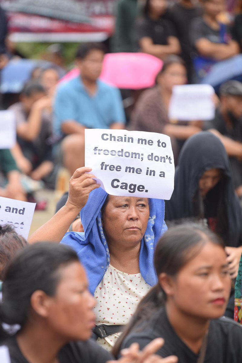 KipgenAkui's tweet photo. We hope that the central government listens to our heartfelt pleas, as expressed through our slogans. We urge them to uphold constitutional justice and liberate us from the grip of oppression.
#Separateonlysolution
#kukiland
#UT https://t.co/5stl7Dl2JQ