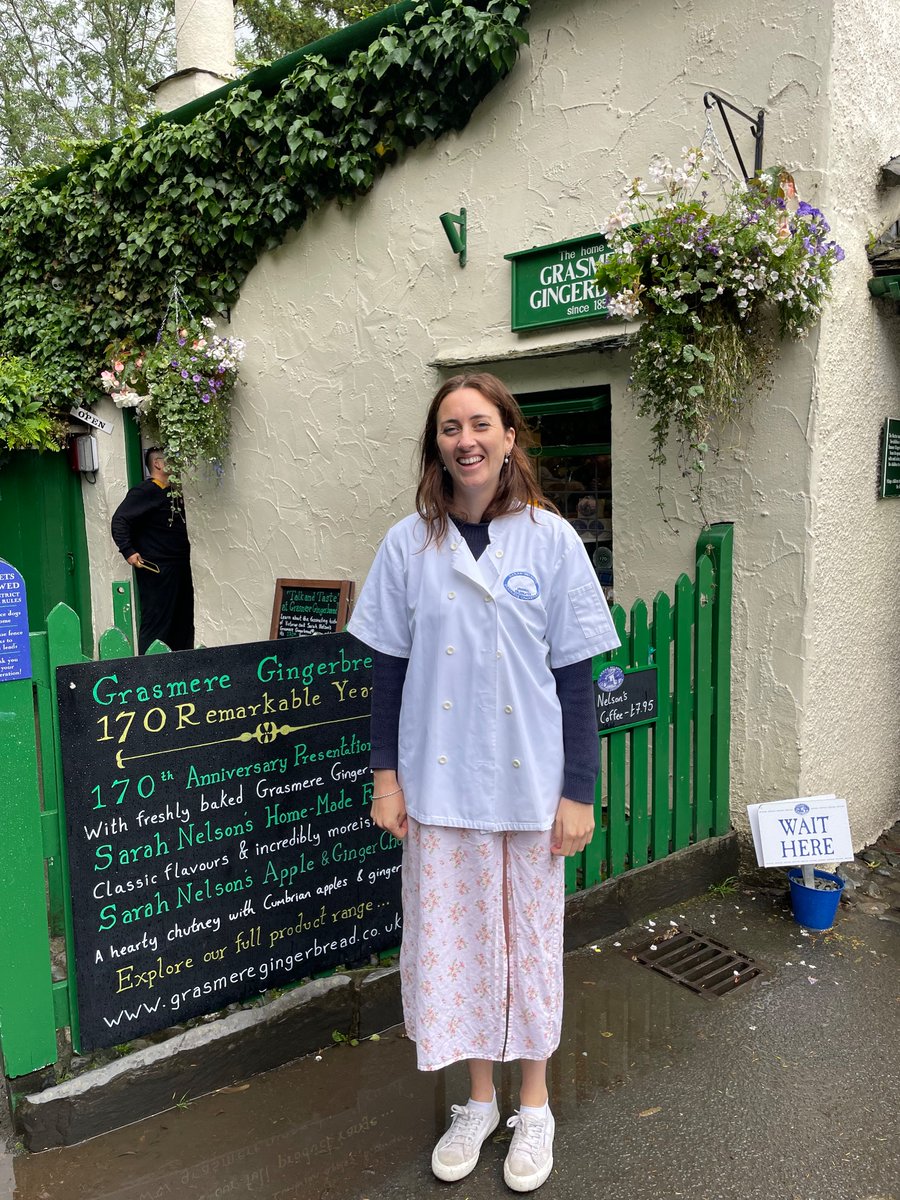 Having a great time visiting the famous Gingerbread Shop in Grasmere, thanks for having us <a href="/BestGingerbread/">Grasmere Gingerbread®</a>