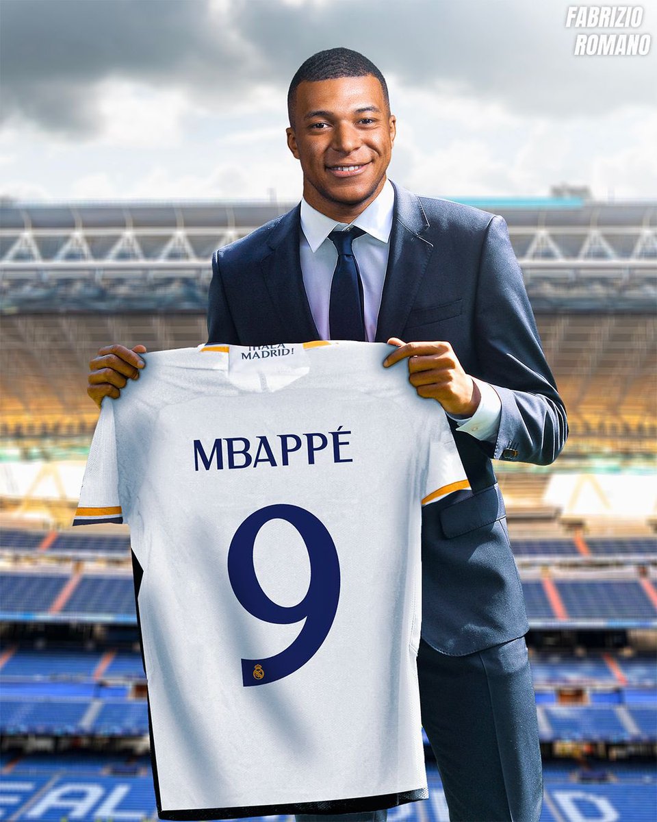 🚨⚪️ Real Madrid confirm they will present Kylian Mbappé as new signing on Tuesday, July 16 — 12pm CET.

Estadio Santiago Bernabéu. ✨🇫🇷