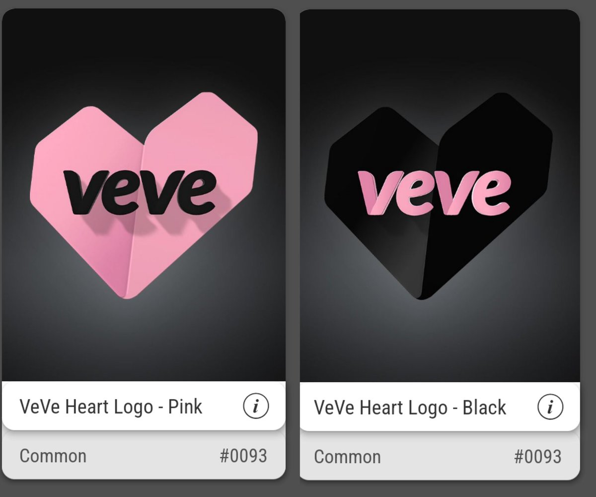 SupaRush's tweet photo. Gotta love matching mints 🩷🖤 #veve #vevefam #VeveVerse #WebVCollective #CollectorsAtHeart https://t.co/DhInn12NdV