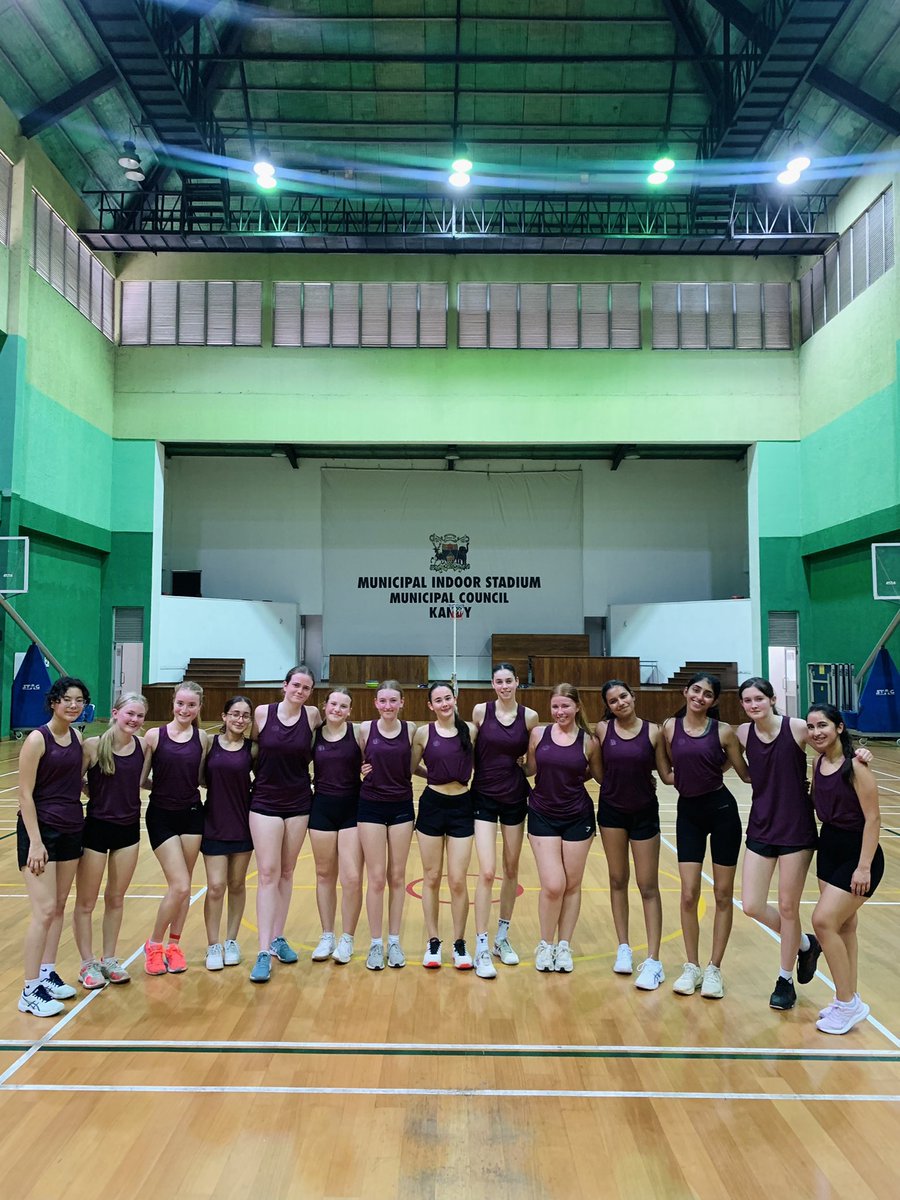bgsnetball's tweet photo. A super busy day 2 for our girls. 🌺

- Great first session ahead of game 1 tomorrow.🏐
- Lunch at the Royal Botanical Gardens🌴 even made some little friends! 🐒🐍
- Visited the silk shop.👘
- Watched a cultural dance show.💃🏼
- Back to the hotel for pool &amp; dinner.💧

#SriLanka24 https://t.co/U52NUrrgt2