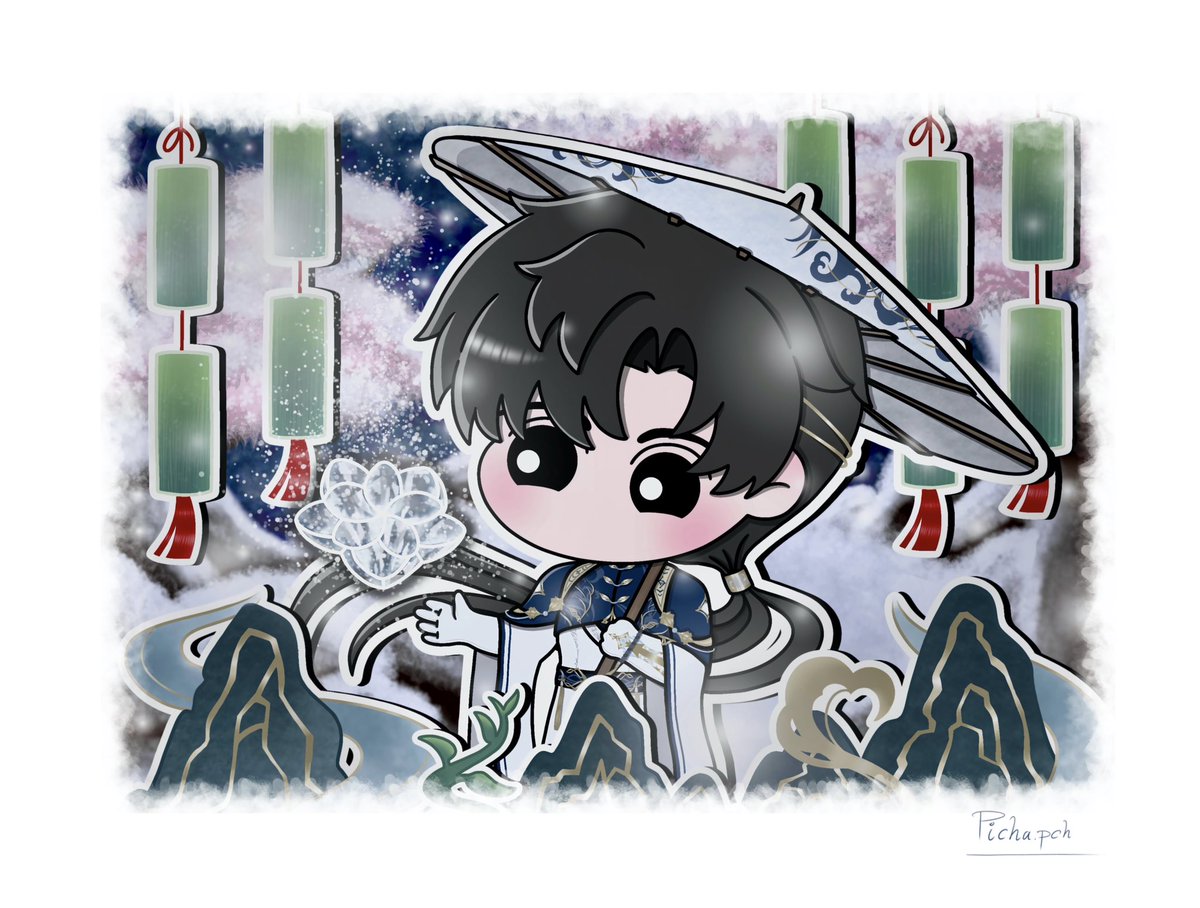 picha_pch's tweet photo. ❄️🌸❄️
#Zayne #TraceofDivinity
#LoveandDeepspace #黎深 #恋与深空 https://t.co/OROc4YHJZb