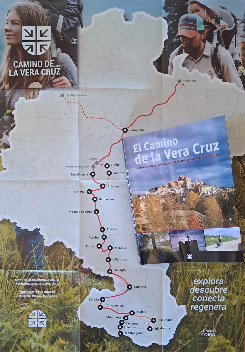 ¡Ya tenemos el libro El Camino de la Vera Cruz, el itinerario de peregrinaje hasta Caravaca!

#Caminoveracruz #Navarra #turismo 

Turismo Caravaca Turismo Navarra / Turismoa Nafarroa