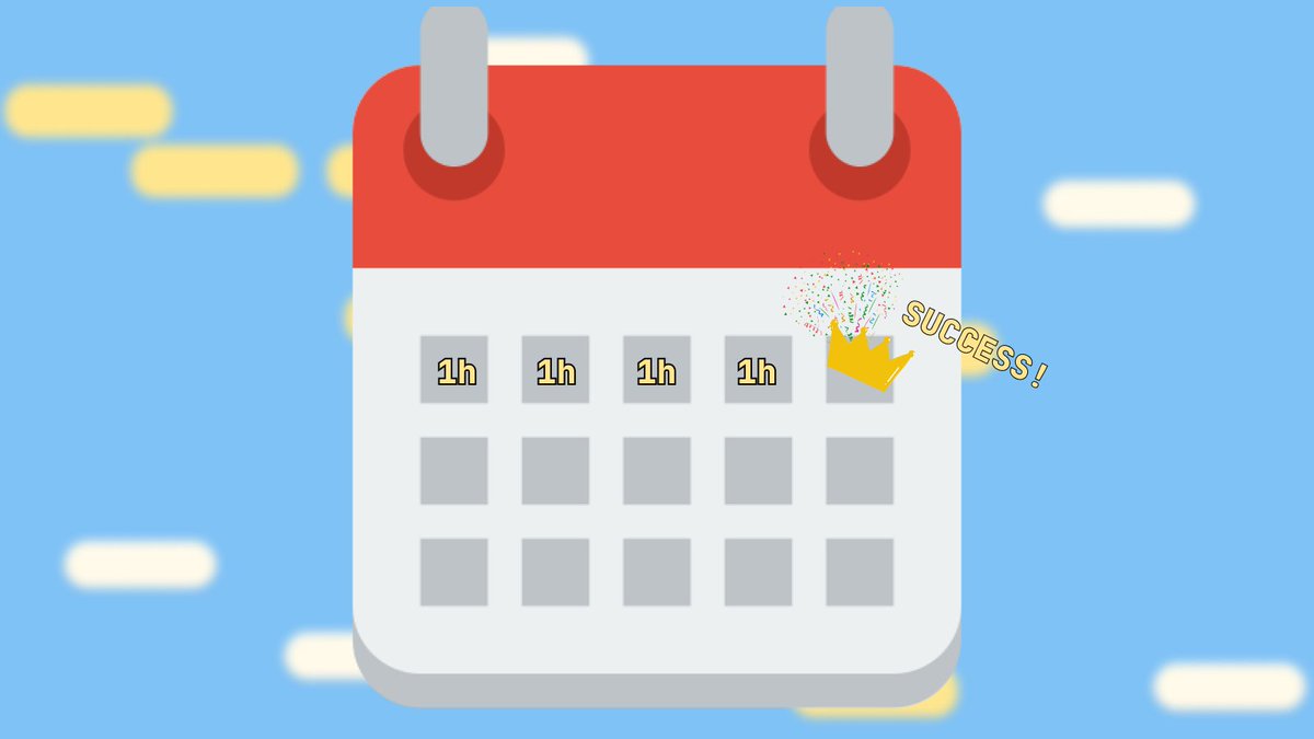 Want to reach your goals?

all you need is 1 hour

BUT

You can’t spend it on anything!!

Here’s the 3-step process to make serious progress: