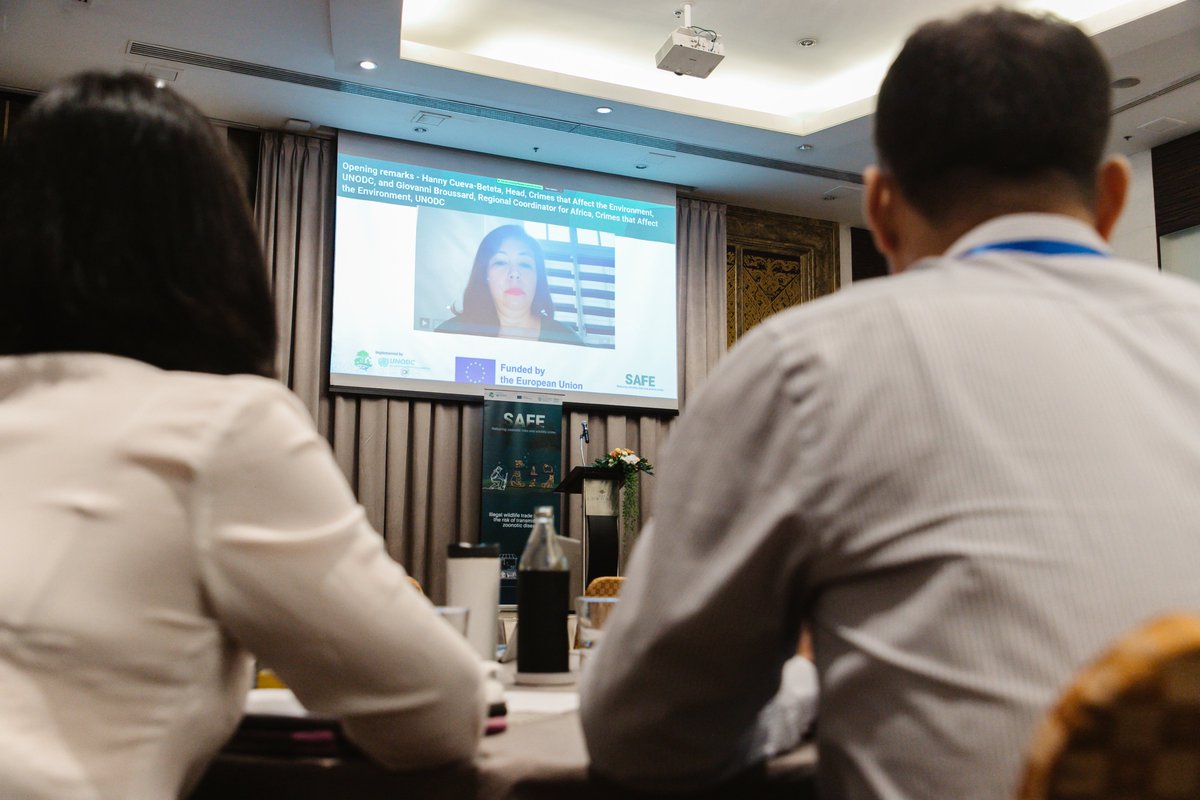UNODC_ENV's tweet photo. “Inter-agency coordination is critical to address the risks of future zoonotic pandemics, and the crime prevention and criminal justice community are key stakeholders in this discussion.” Hanny Cueva Beteta @UNODC
#endENVcrime https://t.co/nBlnSBpMgj