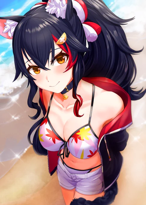水着ミオしゃ  #みおーん絵
