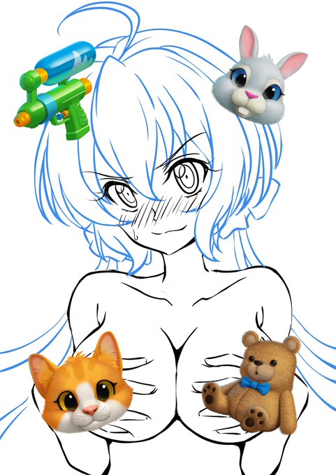 これは絶ステの健全本原稿のクリスちゃん 