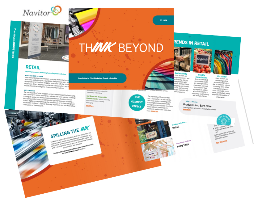 Introducing Our Q3 Trends Guide: TH𝙄𝙉𝙆 BEYOND
navitor.com/members/trends…
Stay ahead in the game, spark innovation, and keep your finger on the pulse of change with our quarterly Trends Guide, TH𝙄𝙉𝙆 BEYOND. #CustomPrintingServices #retailindustrytrends  #trends #freesalestool