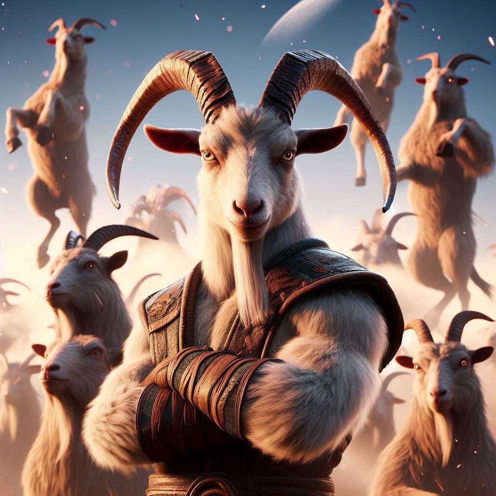 Goat KOMBAT tweet media