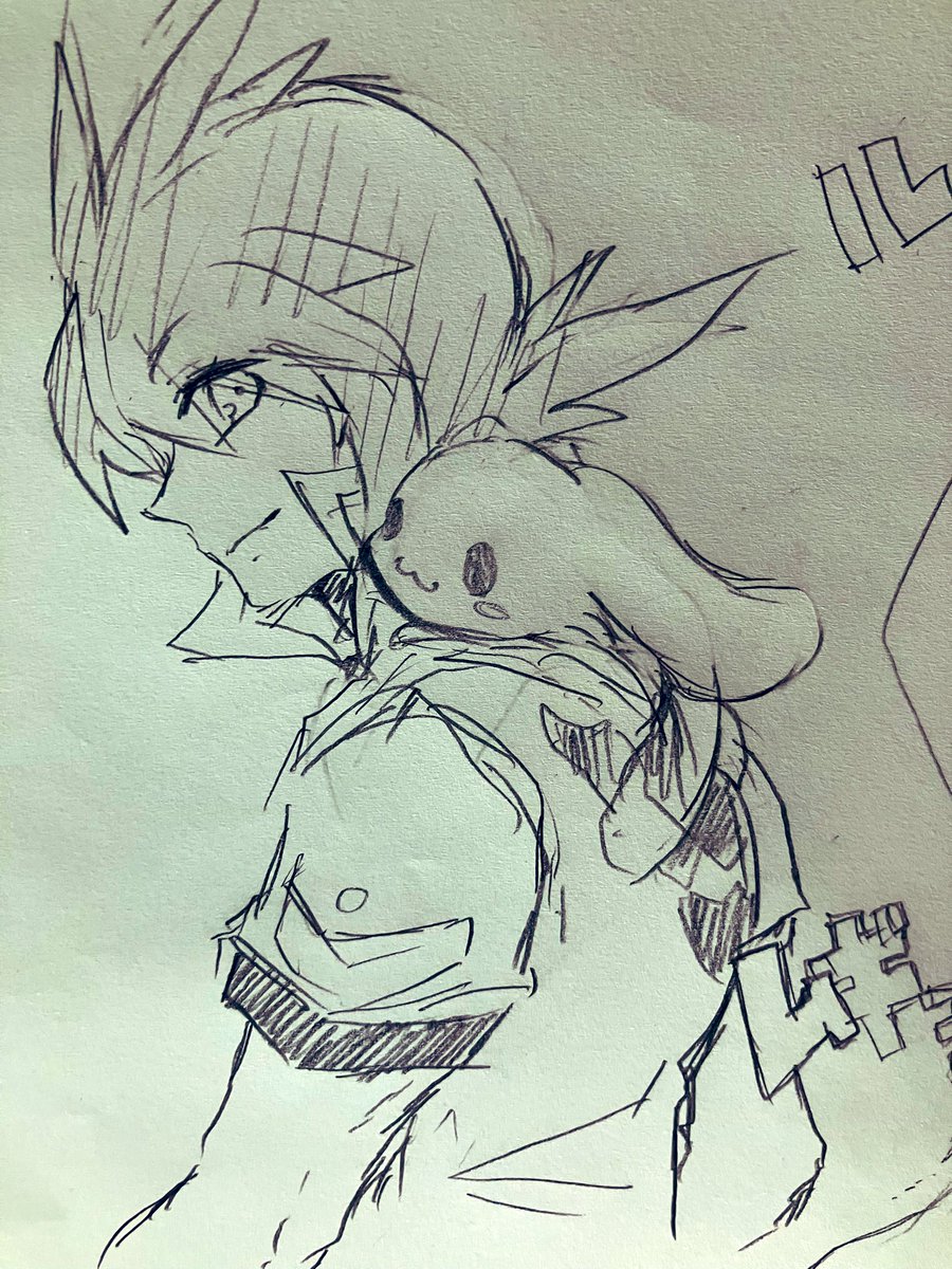 ミュがシナだった時の事象の落書きしてた 