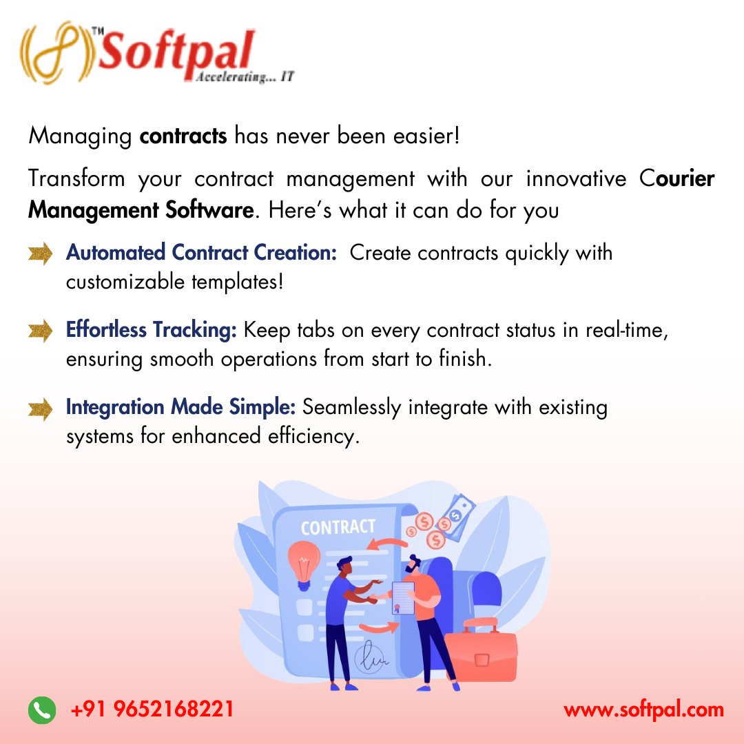 softpaltech's tweet photo. Maximize efficiency with our Courier Management Software! Easily manage contracts and streamline your delivery process.
https://t.co/7be8JJY41j
#CourierService #ContractFeature #softpal #softpaltech https://t.co/UOAfn5l9kz