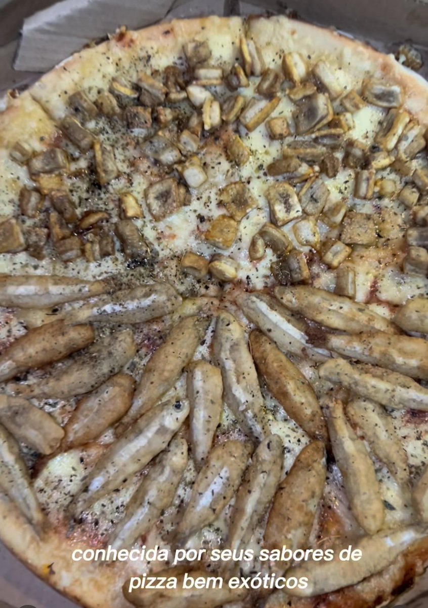 piochrisdj's tweet image. O #programaEncontro celebrando o #DiaDaPizza (que é hoje)… deviam ter vindo em caxias conhecer nossos sabores exóticos de pizza que tem por aqui: Pizza de Gongo, Pizza de Torresmo e Pizza de Piaba. Teriam coragem ?! Rs @eutatimachado @Encontro