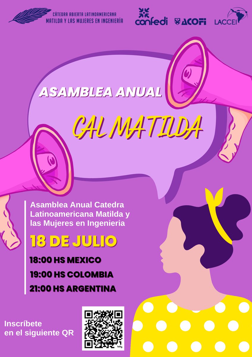 Atención Comunidad
El próximo jueves 18 de julio agendar nuestra Asamblea Anual.
🤓🤗💻🖥️