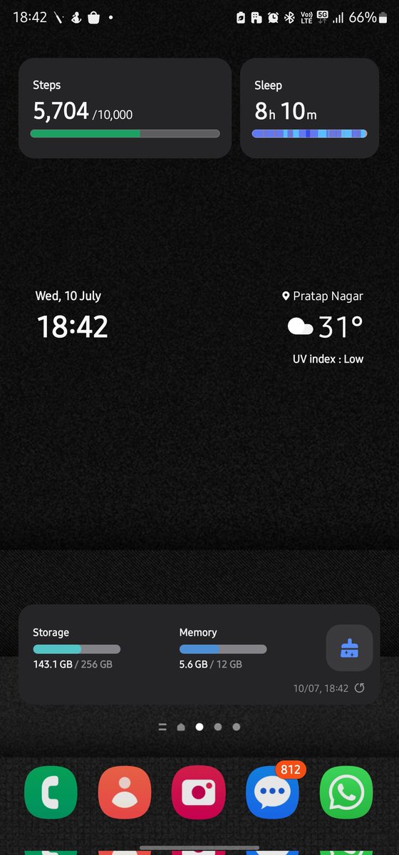 i_sho01's tweet photo. @GizmoGeekhub On my S23 Ultra.. Neat &amp; Clean https://t.co/UwizvJDnPW