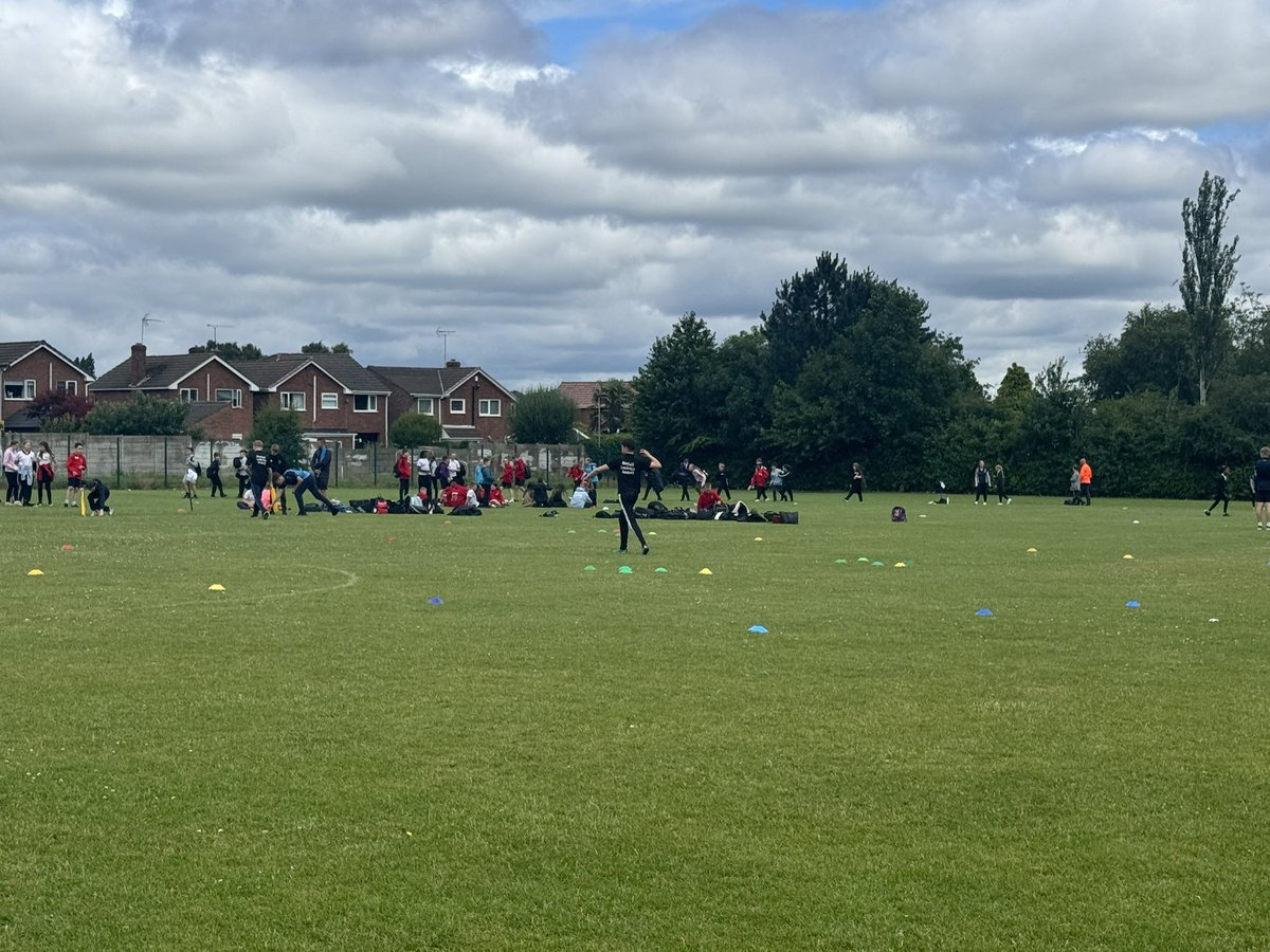Fab first day of transition so far - our annual Y6 Sports Day with our Y10 Sports Leaders 💙 #smashingit #bestyet