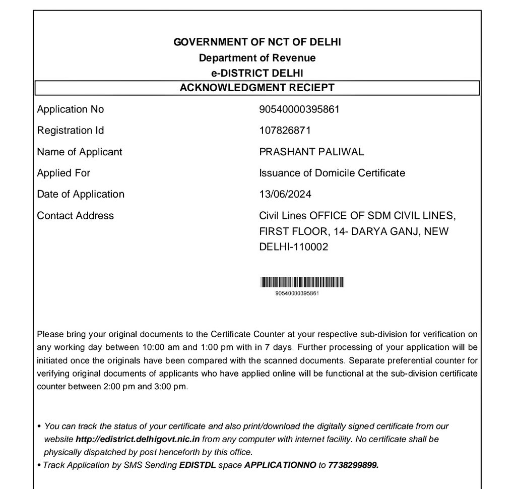 Prashant2881995's tweet photo. Ye document banne ka samay 14 h lekin @RevenueDeptDel ne abhi tak nhi issue kra h, @DMCentralDelhi office jao to vo kehte" hame nhi pta ham kuch nhi kar sakte" is ek document k na hone k vajh se meri rtjco reh jayegi, koi nhi sunata
@PMOIndia @AmitShah @LtGovDelhi https://t.co/aIX4fJC8kK