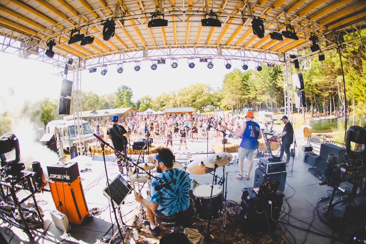 SpaceBaconMusic's tweet photo. #BISCOLAND! We had a blast with y'all at #WonderlandForest, thanks for showing up big and braving the heat! HUGE thanks to @disco_biscuits for throwing the best party yet again, next up we're onto @SecretDreamsOH. Photos by Brian Ferguson https://t.co/7DQvrjaLqR