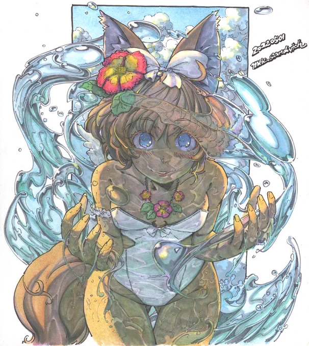 #TLに夏の創作をそっとおいていく 