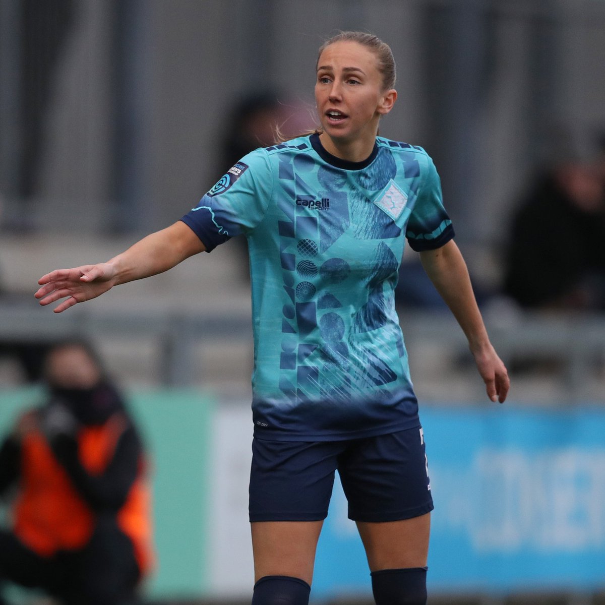 BarclaysWSL2's tweet photo. The Grace Neville archives 📁

#BarclaysWC @LC_Lionesses https://t.co/GlfmYzTH1A