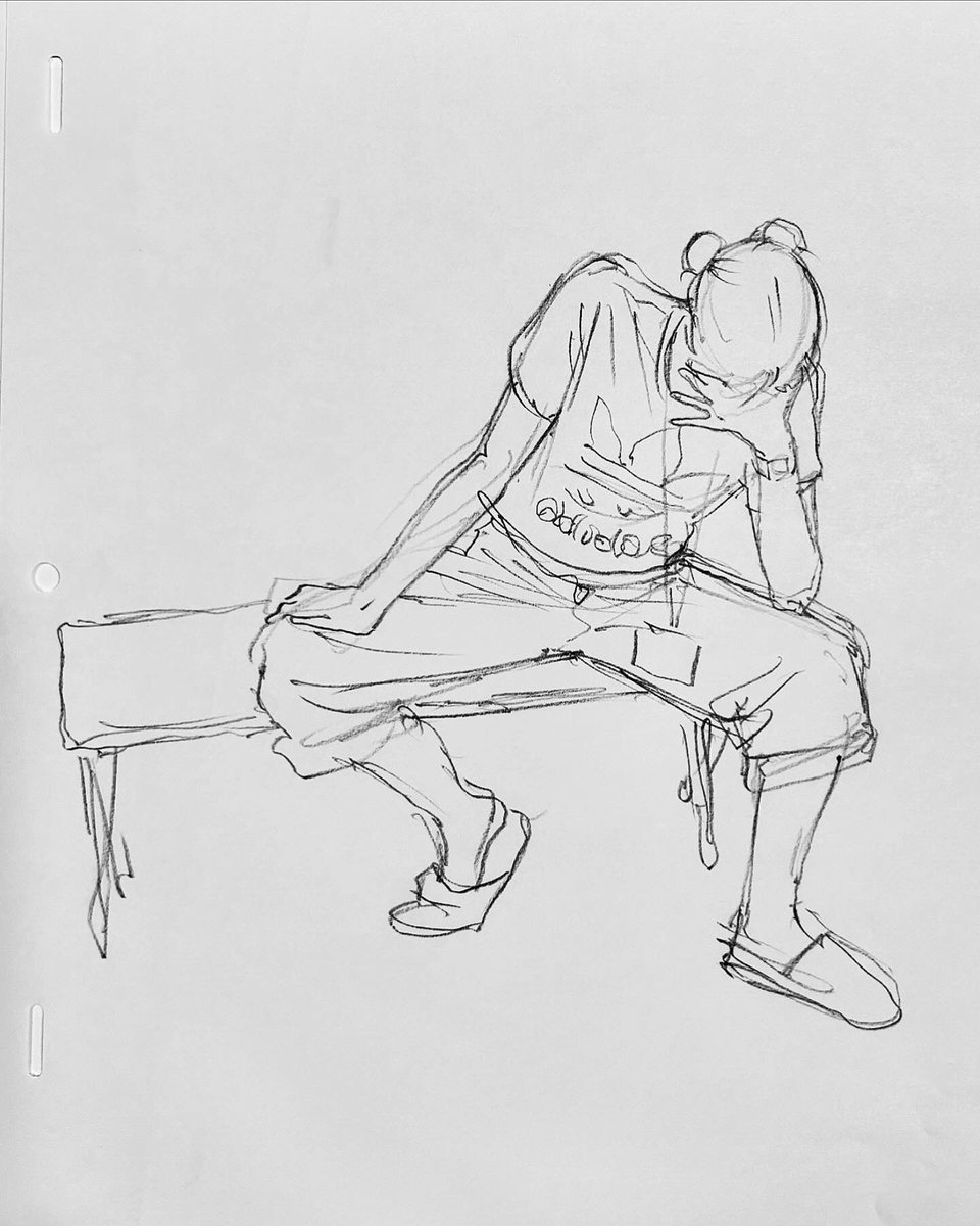 描き終わるといつも腹ペコの時間。今日はおしまいです。 