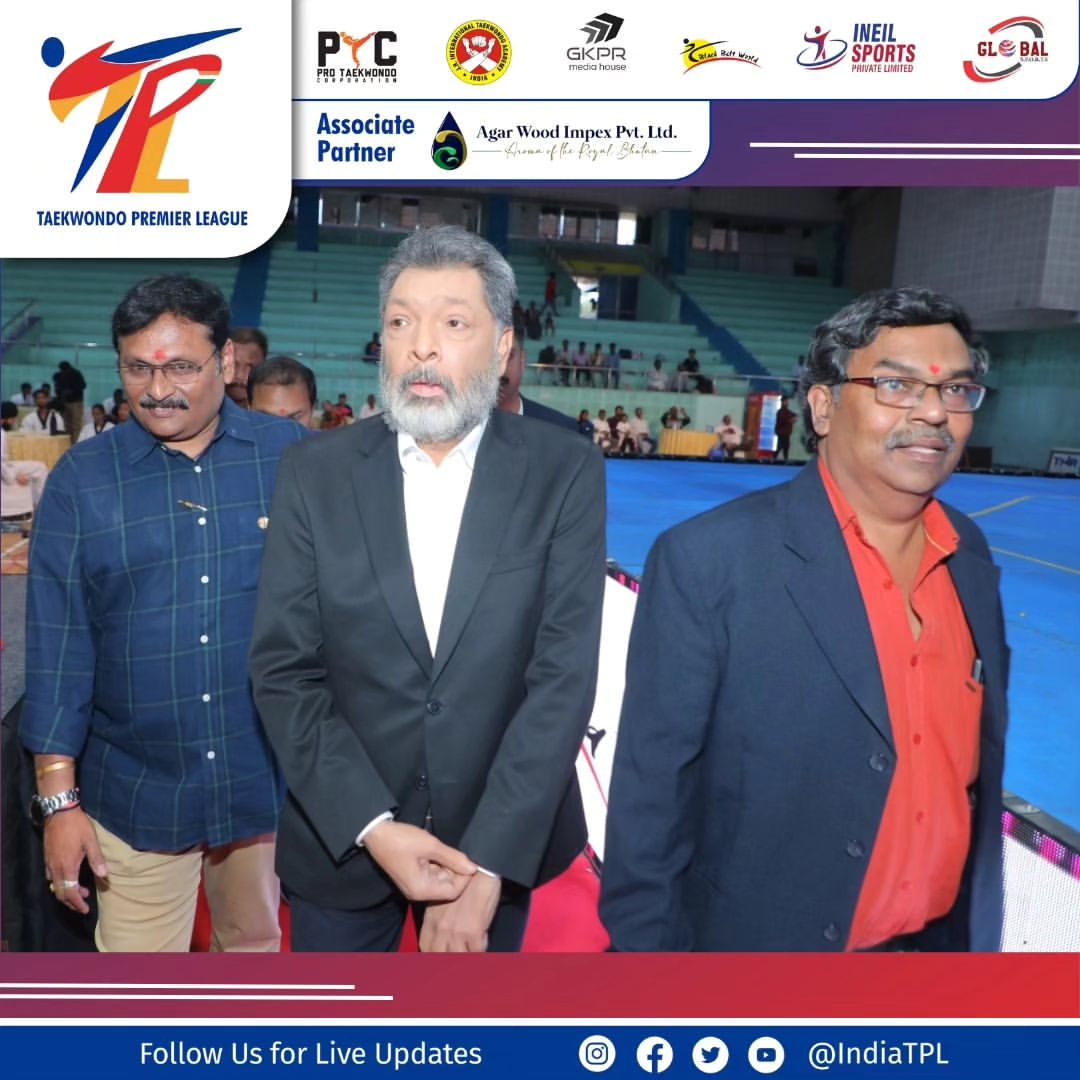 IndiaTPL's tweet photo. Glimpse from Taekwondo Premier League Season 1, Leg 2 from the grand Opening Ceremony. Several dignitaries graced the occasion.

#GrandOpening #TaekwondoPremierLeague #Season1Leg2 #Ceremony https://t.co/qnvACmuAw5