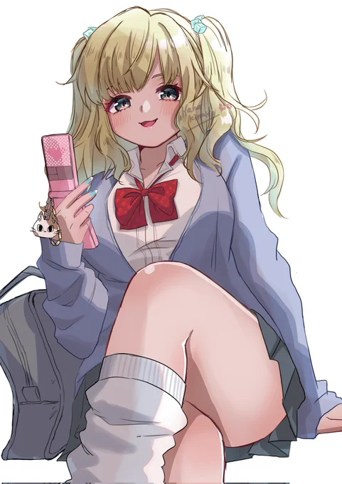 描き途中だったギャル( ͡° ͜ʖ ͡° )